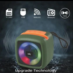 X-922 LED Portable Bluetooth & Wireless Speaker – Mini Metal Outdoor Speaker - Image 3